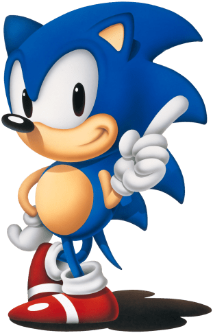 sonic-pose